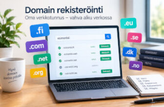 Domainin rekisterointi